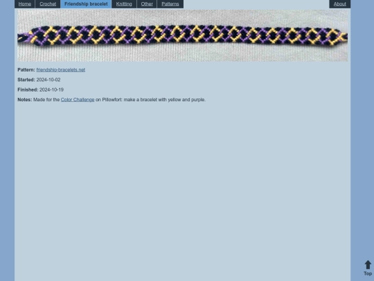 friendshipbracelet/bracelet_110 screenshot