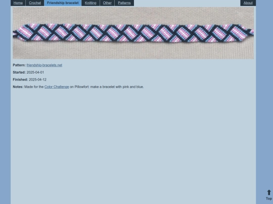 friendshipbracelet/bracelet_118 screenshot