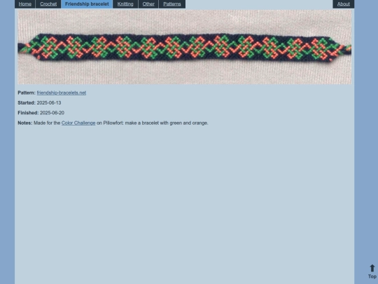 friendshipbracelet/bracelet_122 screenshot