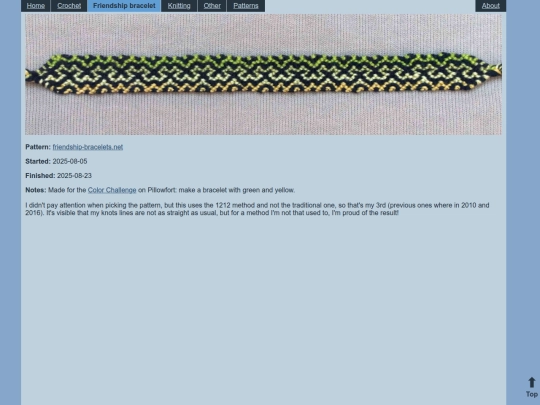 friendshipbracelet/bracelet_125 screenshot