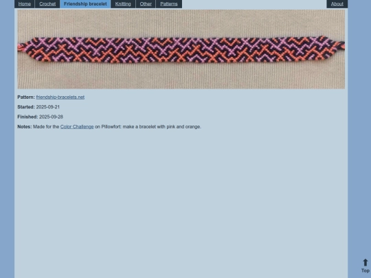 friendshipbracelet/bracelet_126 screenshot