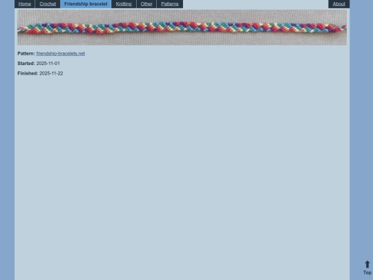 friendshipbracelet/bracelet_129 screenshot