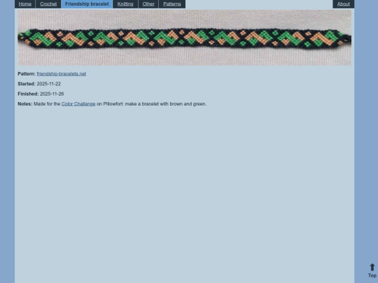 friendshipbracelet/bracelet_130 screenshot