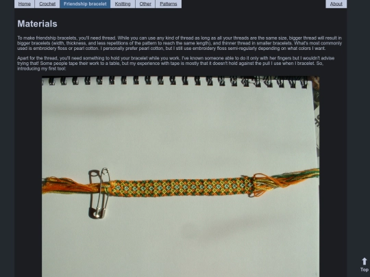 friendshipbracelet/bracelet_tips screenshot