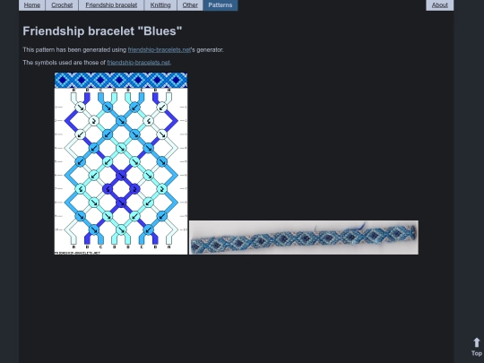 patterns/bracelet_blues screenshot