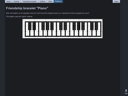 patterns/bracelet_piano screenshot