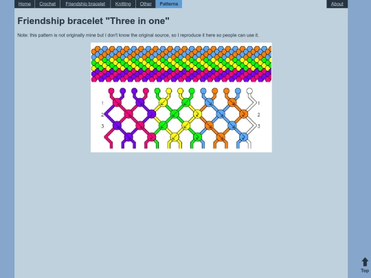 patterns/bracelet_threeinone screenshot