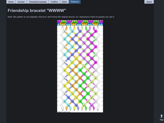 patterns/bracelet_wwww screenshot