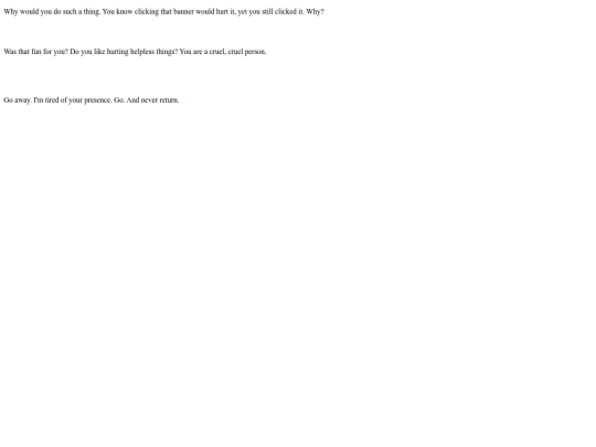 adverts/cruelty screenshot