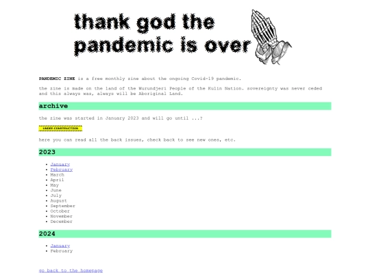 archive screenshot