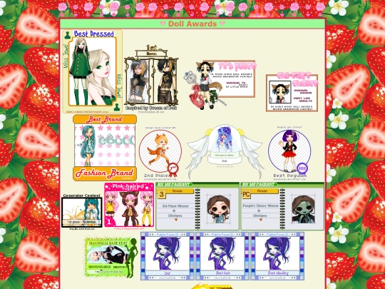 awards screenshot