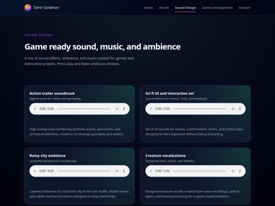 sound-design screenshot