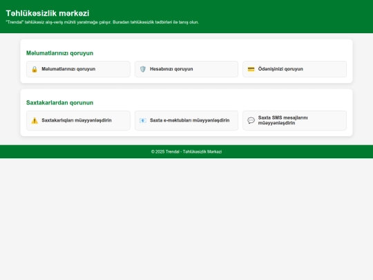 tehlukesizlik screenshot