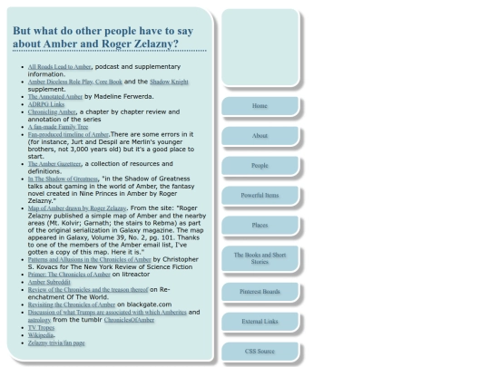 links screenshot
