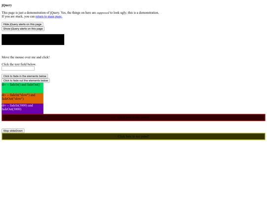 jQuery screenshot