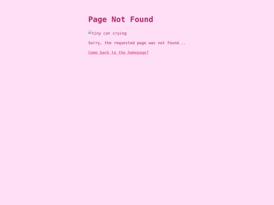 not_found screenshot