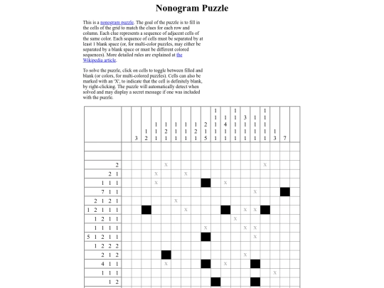 puzzles/non001 screenshot