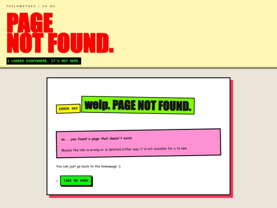 not_found screenshot