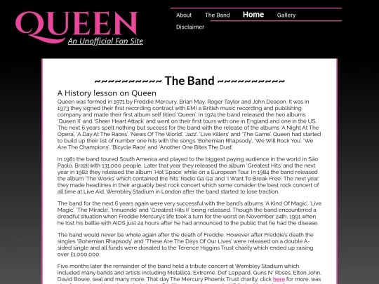 band screenshot