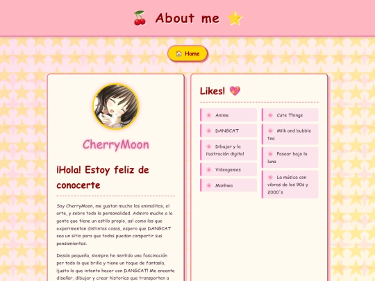 AboutMe screenshot
