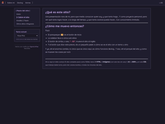 start/about screenshot