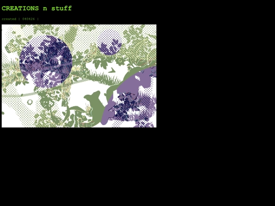 creations screenshot
