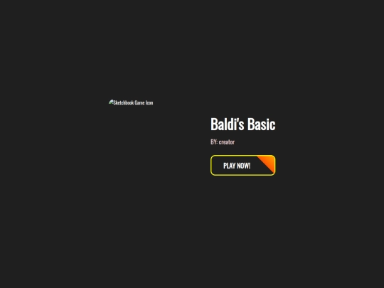 GXMES/Gxme_Baldi screenshot