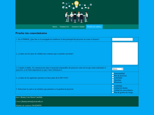 contenido/PruebaTuSaberes screenshot