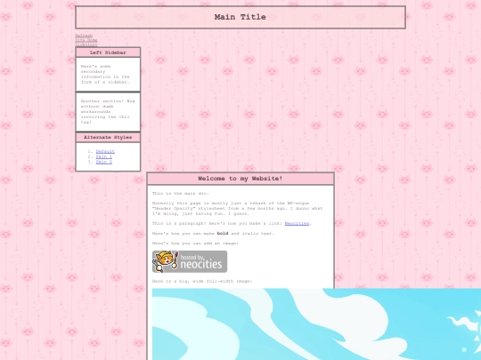 index screenshot