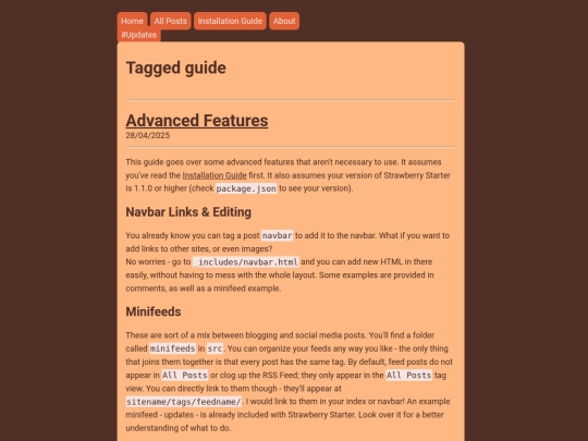 tags/guide screenshot