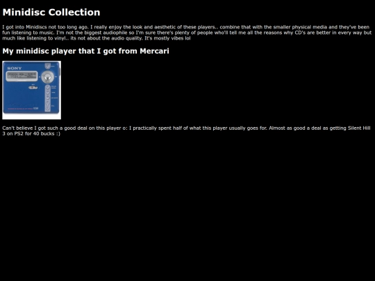 minidisc screenshot