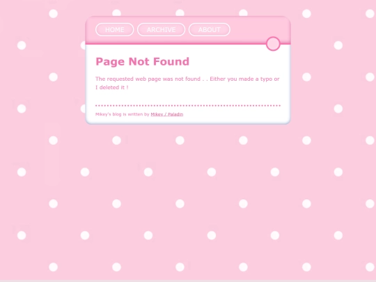 not_found screenshot
