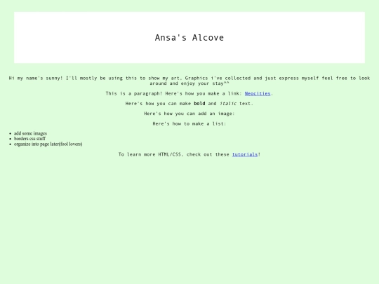 index screenshot