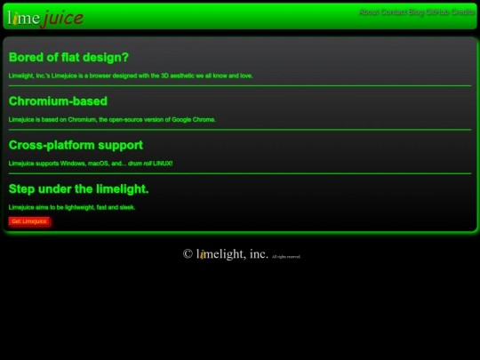 remake/limejuice screenshot