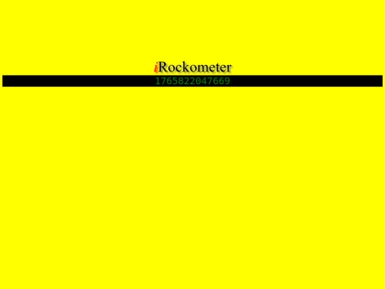 rockometer screenshot