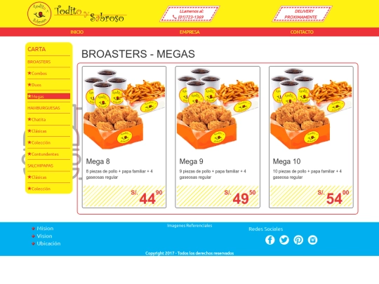 toditoysabroso/pages/broasters/megas/megas screenshot