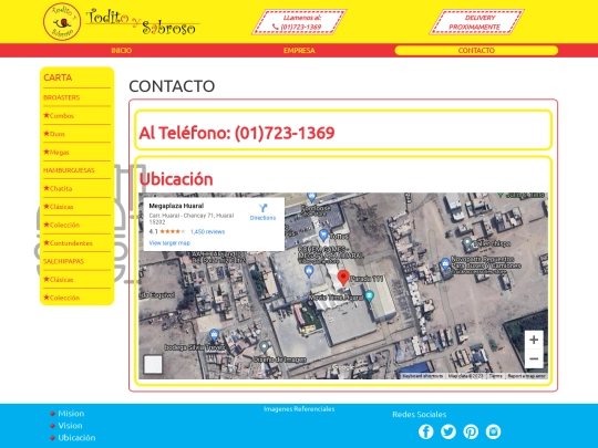 toditoysabroso/pages/contacto/contacto screenshot