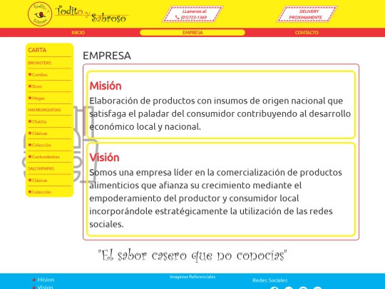 toditoysabroso/pages/empresa/empresa screenshot