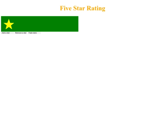 fivestar screenshot