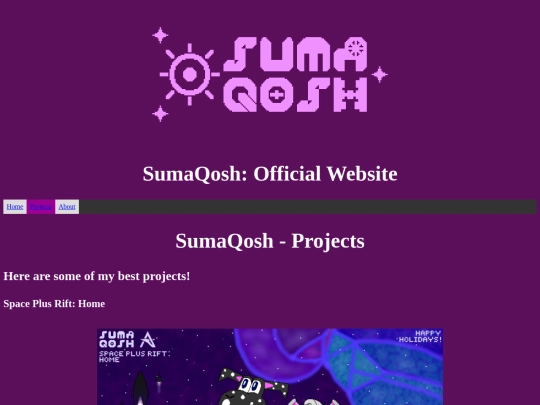 projects screenshot