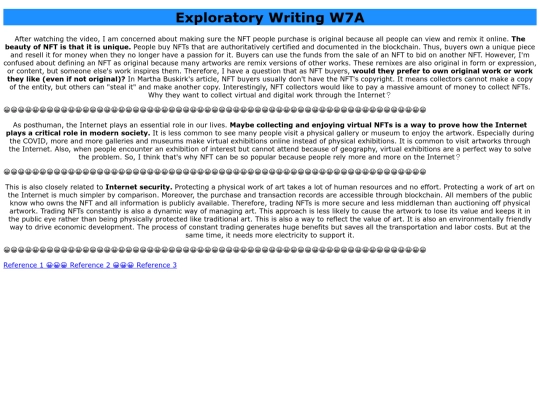 ExploratoryWriting_Susy/ExploratoryWriting_7A screenshot
