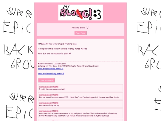blog screenshot