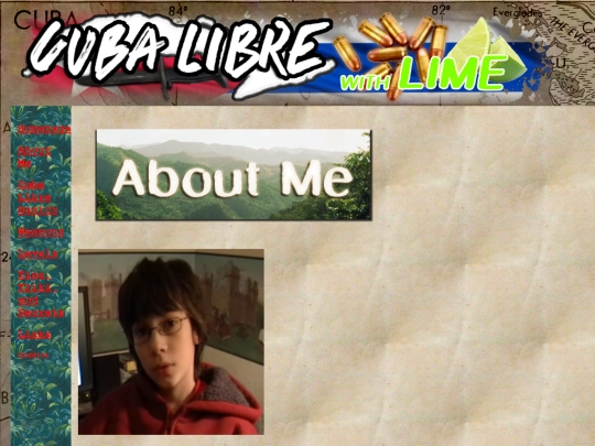 CubaLibre/aboutme screenshot