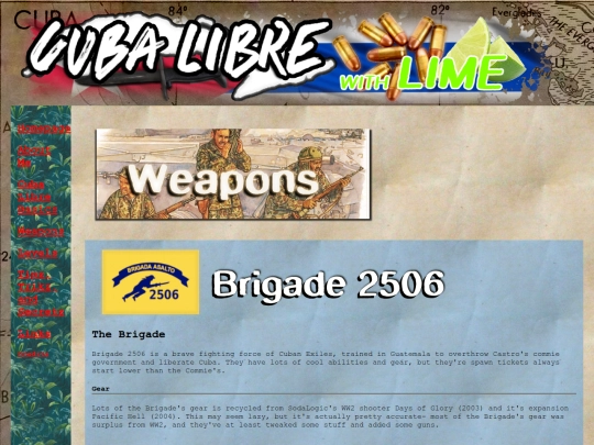 CubaLibre/weapons screenshot