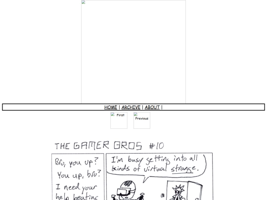 comics/gamerbros screenshot