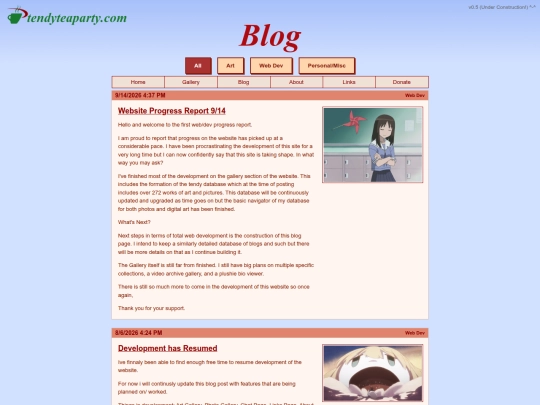 blog screenshot
