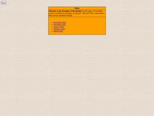 jai/marimbamenu screenshot