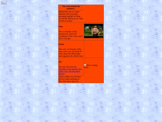 team screenshot