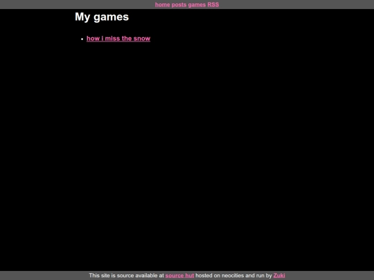 games screenshot
