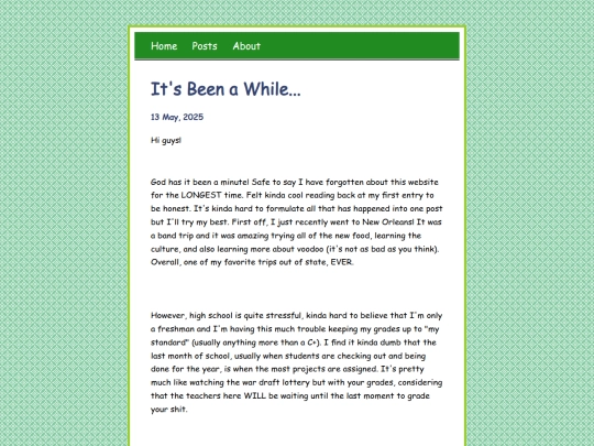 Blog/posts/2025-05-13-Its-Been-a-While screenshot